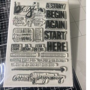 Ali Edwards Story Stamp Week In The Life Journaling Fresh Start New Beginnings